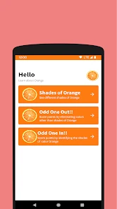 The Orange App game